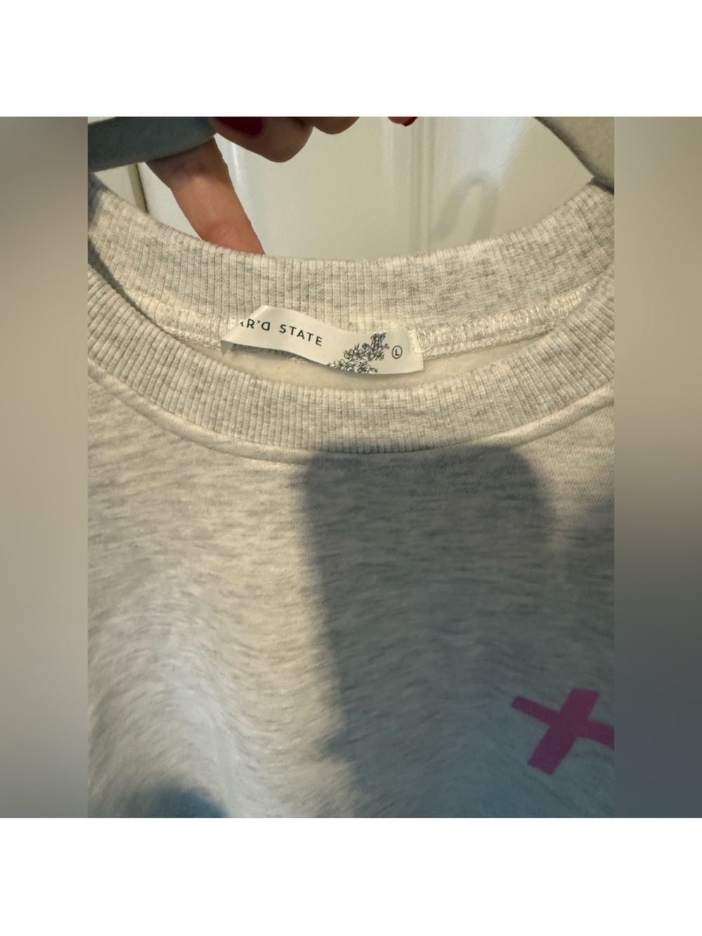 NWOT Altar’d State Jesus is King Crew Neck Sweatshirt L - Picture 6 of 9